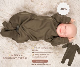 👶 Měkoučký overal pro vaše děťátko! 💛 ✨ Pohodlný střih pro maximální komfort 🌿 Jemný materiál šetrný k citlivé pokožce 🔗...