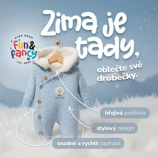 ✨ Vyberte svým drobečkům tu nejměkčí kombinézu🥰 Naše zimní kombinézky jsou jako objetí – hřejivé, pohodlné a šetrné k...